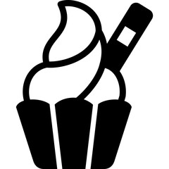 ice cream cup icon