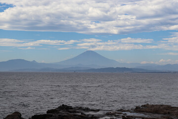 A view of the sea.