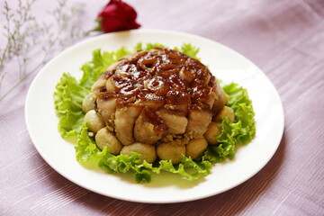 Flavored lamb tripe
