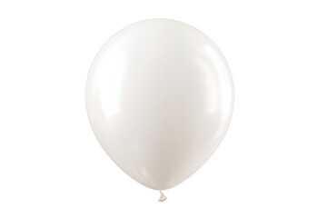 Plakat A white balloon is floating in the air