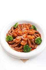 Farmhouse oat noodle dumplings