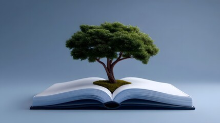 A Tree of Knowledge Grows from an Open Book