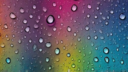 Abstract background with drops of water