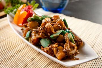 Pickled snails with Laba garlic sauce