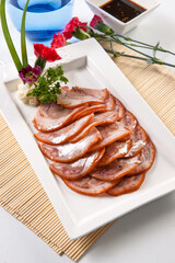 Cold cut five-spice pork elbow slices