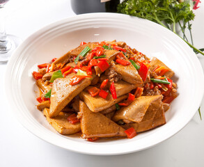 Spicy Thousand Layer Tofu