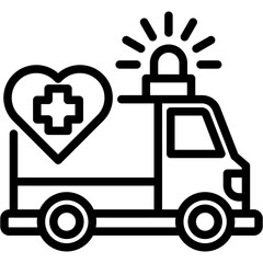 Ambulance Symbol Icon