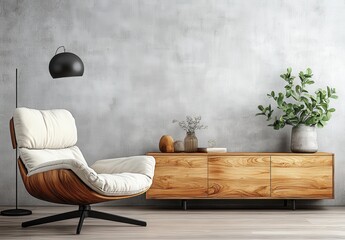Modern Living Room Furnishing Design