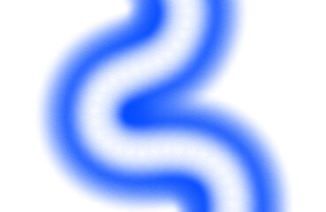 Abstract neon glowing lines on transparent background, glowing neon curved lines for graphics resources cutout