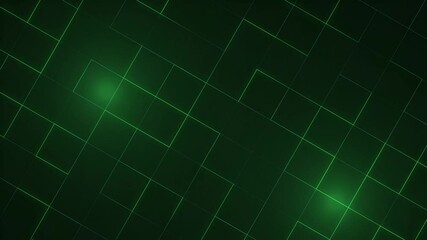 Green grid with glowing lines, perfect for tech backgrounds, futuristic concepts, data visualization, or digital connection themes in design projects. - Powered by Adobe