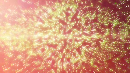 White and green lights on a red background perfect for festive designs, holiday greeting cards, Christmas party invitations, and winter themed projects. - Powered by Adobe