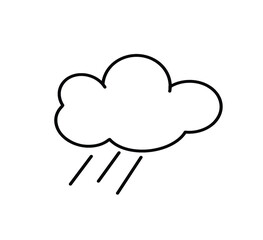 cloud with rain