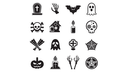 horror vector doodle icon