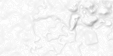 Minimal Lines Topographic contour lines grid map seamless pattern. Geographic mountain relief. Abstract lines background. Contour maps. illustration, Topo contour map design.