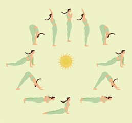 The yoga for fitness is done by all category people  