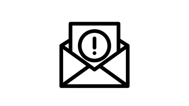 blackmail minimalist stroke animation