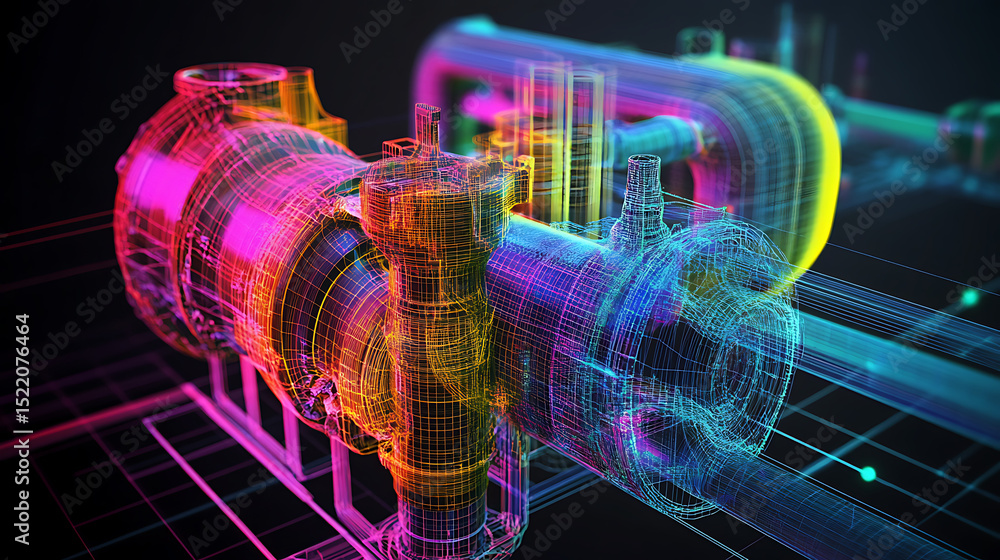 Poster comparative study of data flow in traditional cad vs digital twin systems