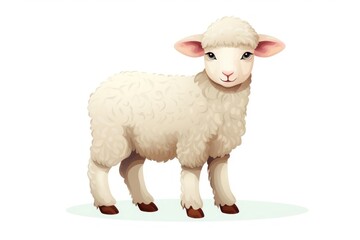 Fototapeta premium Sheep livestock animal mammal.