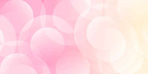 Minimalist banner background, pastel colorful, pink and yellow gradations. modern vector