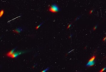 Scratched film grain background, abstract warm color grainy light leaks photo overlay effect background, distressed dusty dirty film grain texture, grunge effect, digital noise