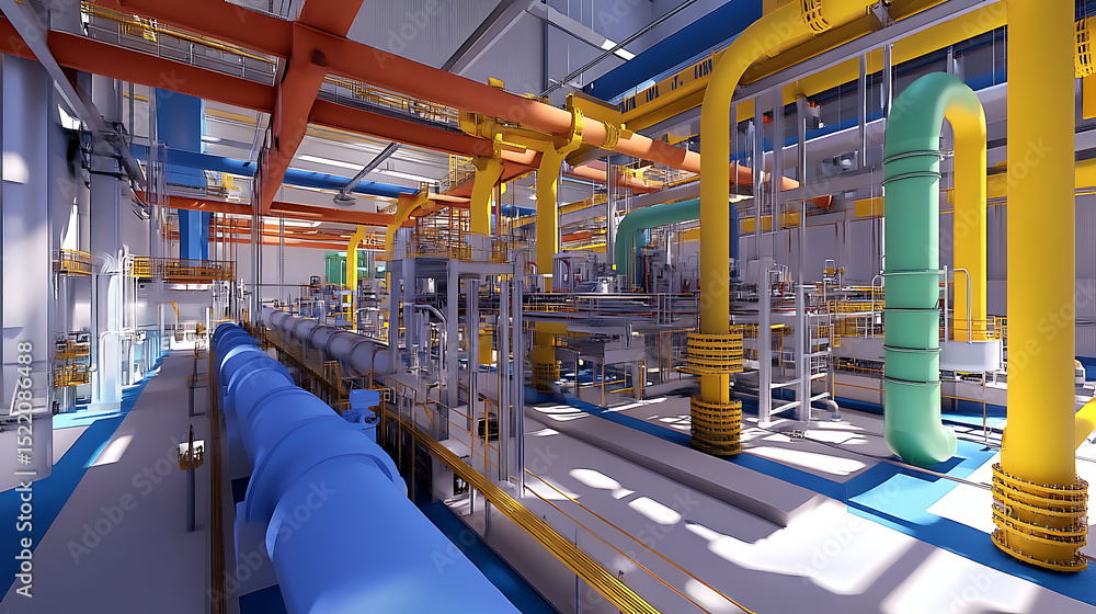 Poster fundamental differences between traditional cad and digital twin technologies in pipe layout design
