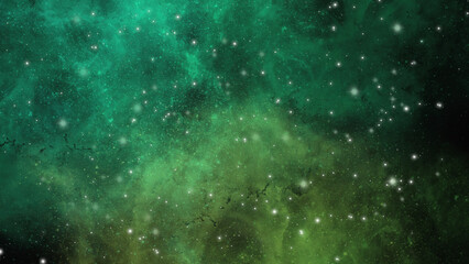 Galaxy Background with Stars and Nebula in Deep Space