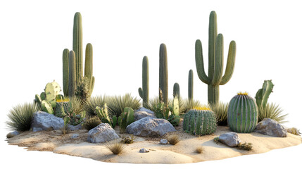 Desert Cactus Garden A Collection of Southwestern Plants