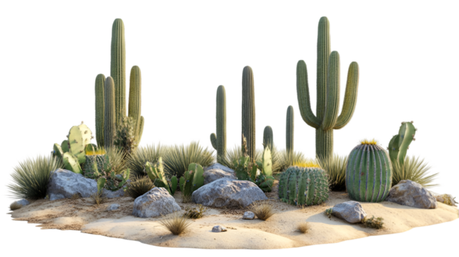 Desert Cactus Garden A Collection of Southwestern Plants
