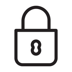 Vector locke icons. Icon for the site