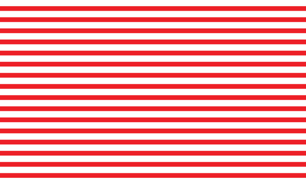 Vertical red and white stripes background. Seamless and repeating pattern. Editable template. Vector illustration. EPS 10 . 
