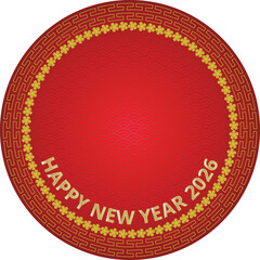 New Year Festival, Greeting Card, Bless, 
Happiness, Celebrate, Send Happiness