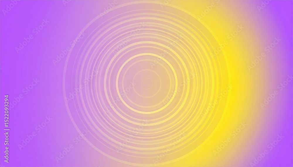 Poster abstract gradient circles design