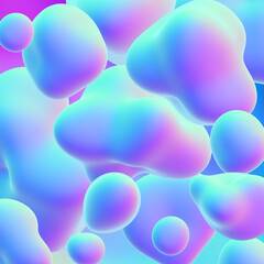 abstract colorful background bubble