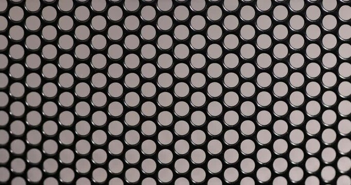 a mesh to protect electrical appliances from debris and other objects that can damage the appliance, a metal mesh with small holes to protect and provide ventilation.