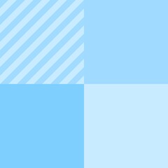 pastel blue big square plaid seamless pattern