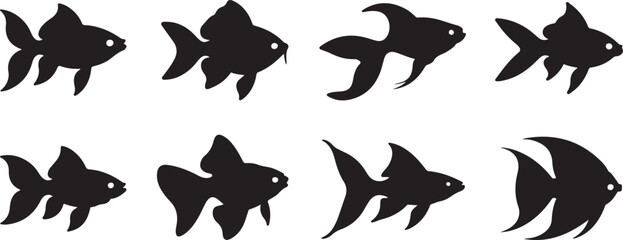 Fish Silhouettes