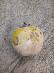 sweet persimmons on the table