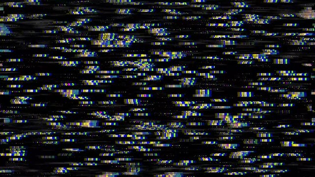 Digital Design Abstract Animation Noise Pixel Glitch Error Damage Video