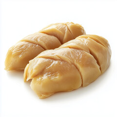 durian  isolated on white background