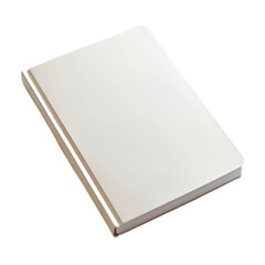 A simple, elegant notebook, ready to capture thoughts, ideas, and inspiration on its clean, crisp pages. A symbol of organization and potential.