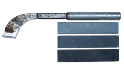 Tapping knife and sharpening stone, Para rubber tapping tools