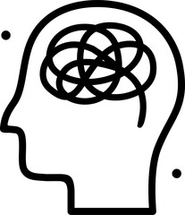 Psychological disorders icon, explore the complexities  their symptoms treatments and impact on mental well being. Learn about various mental health conditions and available support