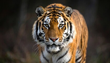 Majestic Siberian Tiger Portrait