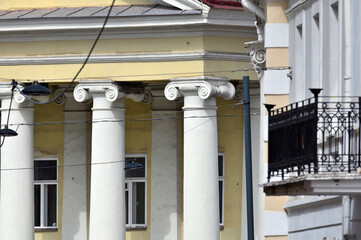 Architecture of Vilnius old town