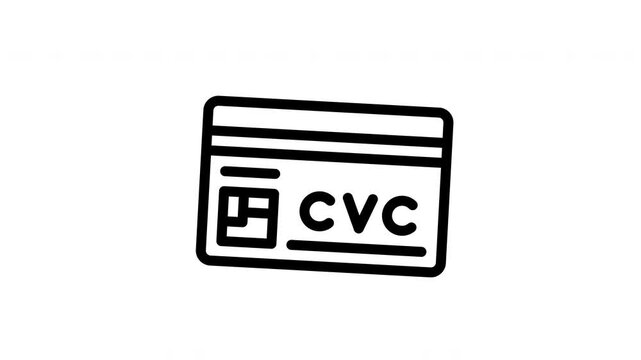 cvc minimalist stroke animation