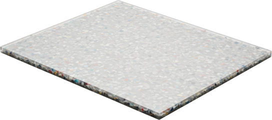 Translucent Recycled Material Composite Panel Textured Surface Modern Design Element