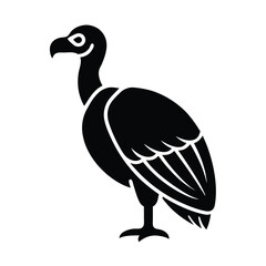 Vulture Icon Vector Flat and Clean Look Isolated