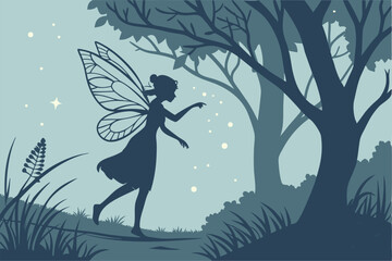 The Elegant Shadow of a Fairy