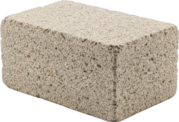 Lightweight Aircrete Block Porous Concrete Building Material Sample