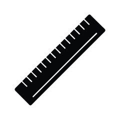 Fototapeta premium Yardstick Icon Vector Flat and Clean Look Isolated